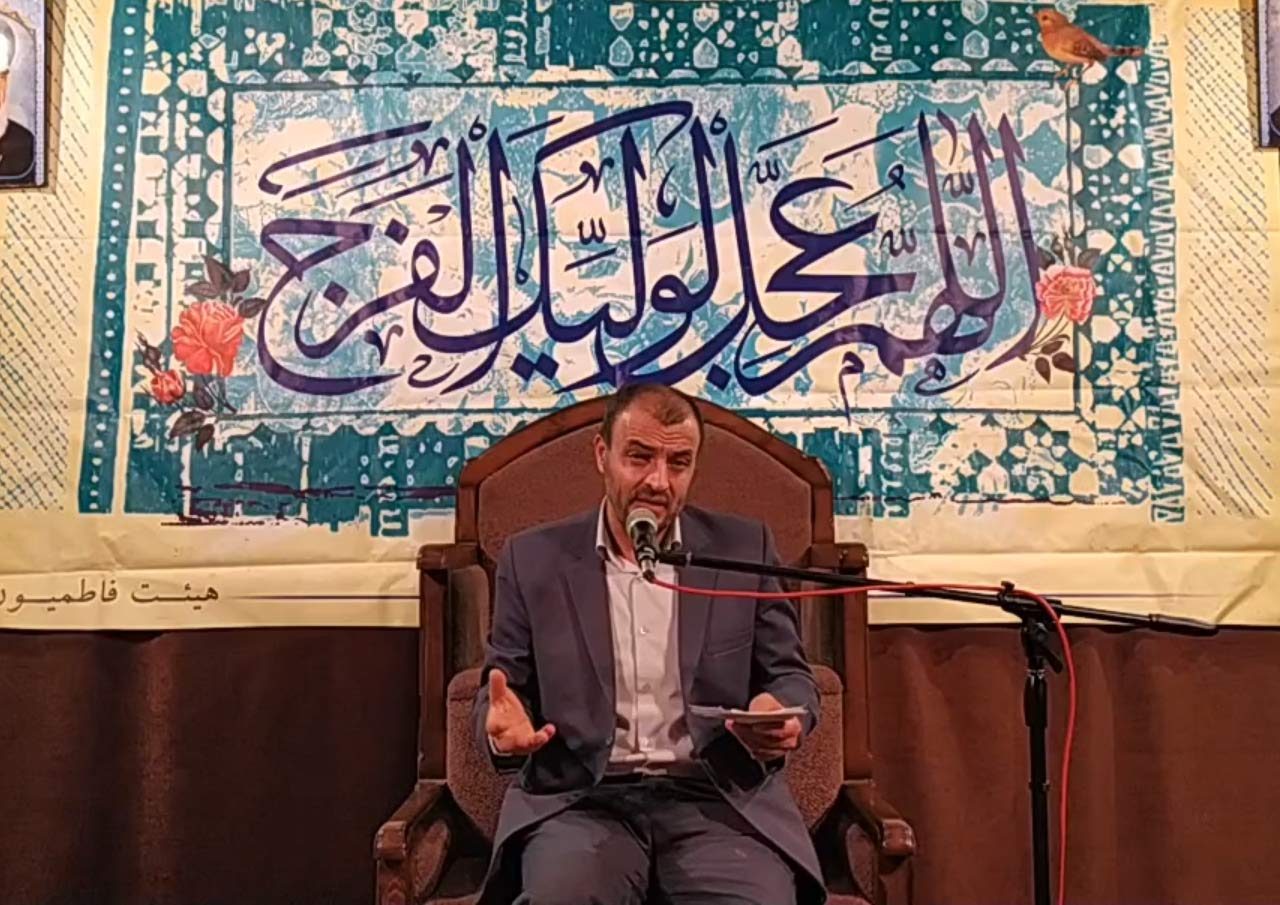مولودی خوانی در جشن امامت