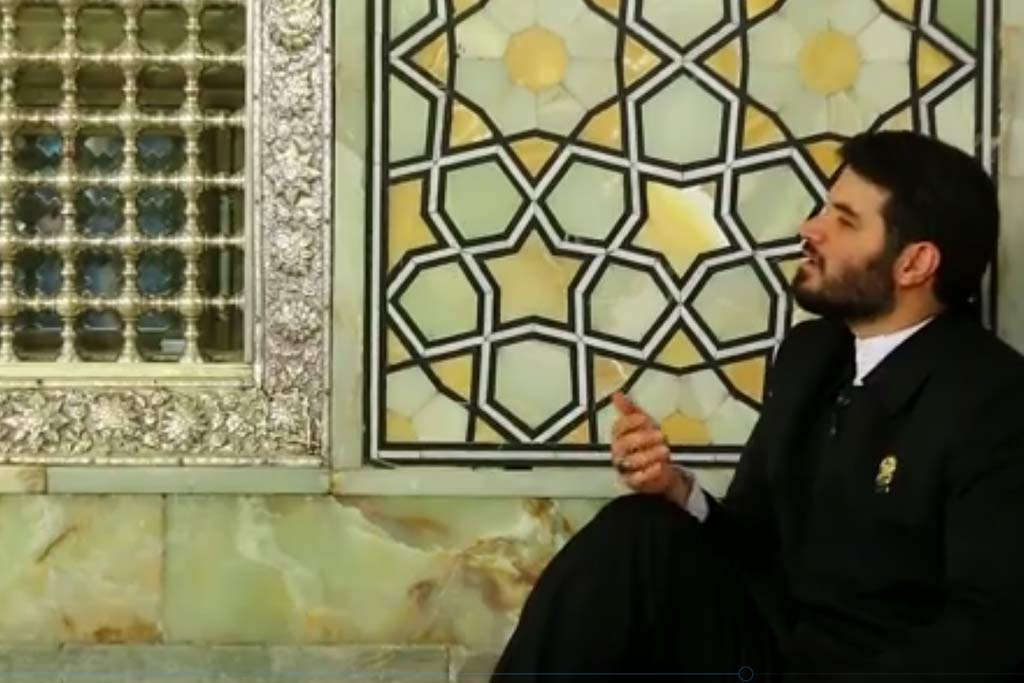مناجات حاج میثم مطیعی با امام رضا علیه السلام در حرم مطهر رضوی