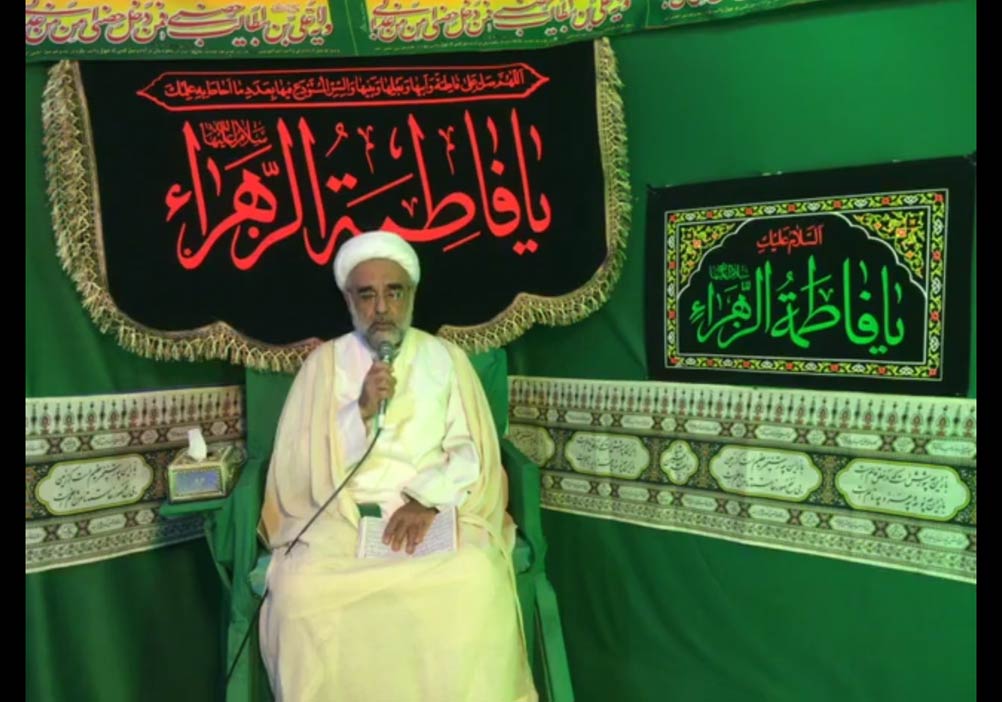 روضه حضرت زهرا سلام الله علیها در حسینيه بیت العباس (عليه السلام)