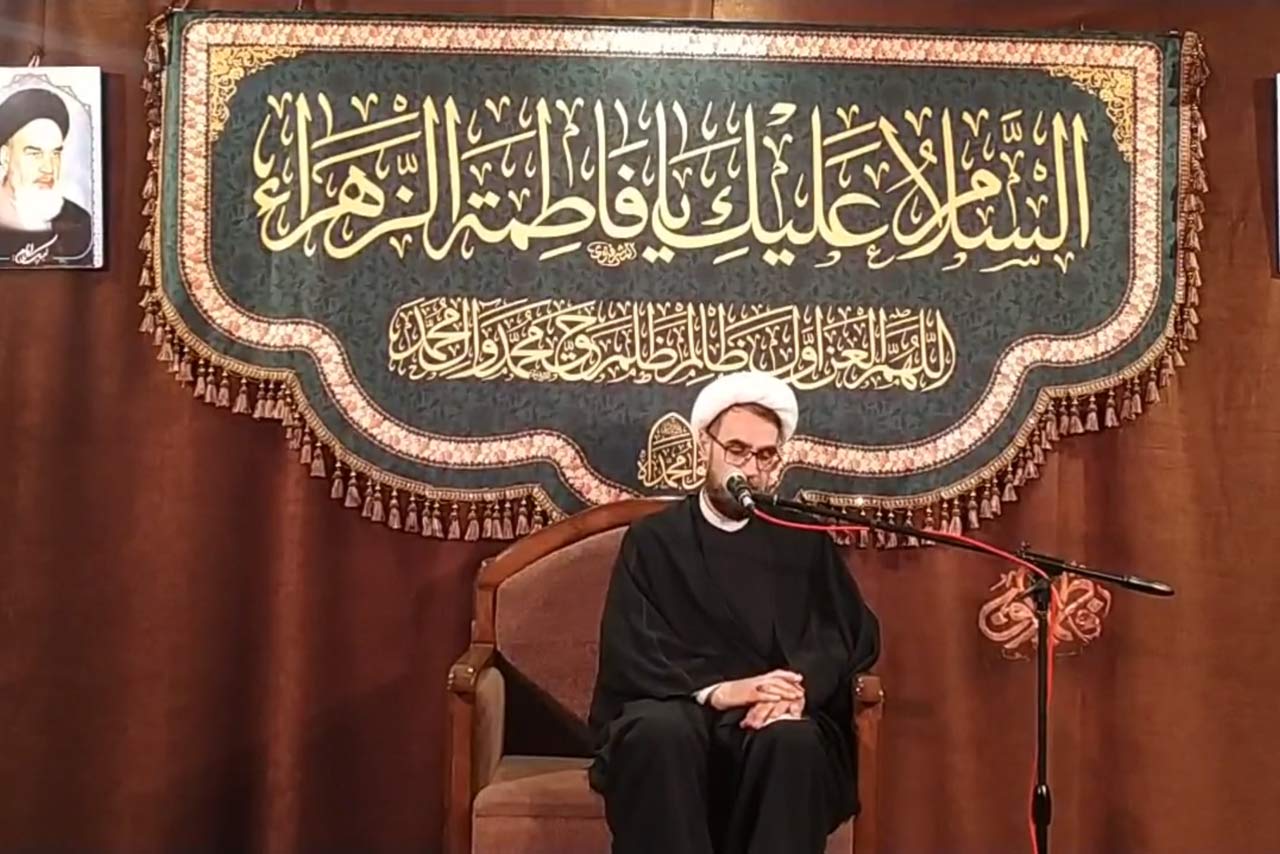 عزاداری شهادت حضرت زهرا سلام الله علیها در هیئت فاطمیون زنجان