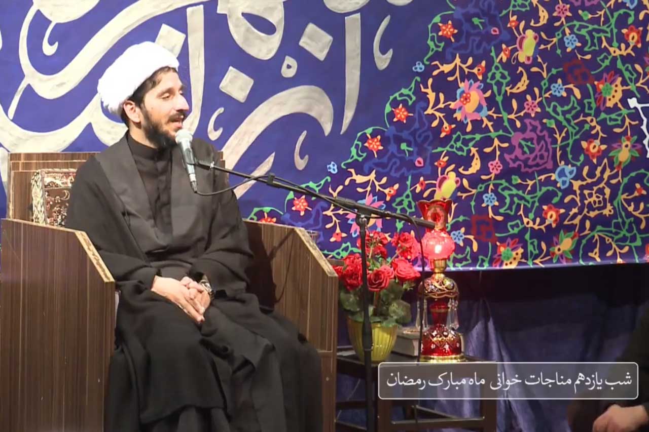 شب یازدهم مناجات در هیئت ثارالله زنجان