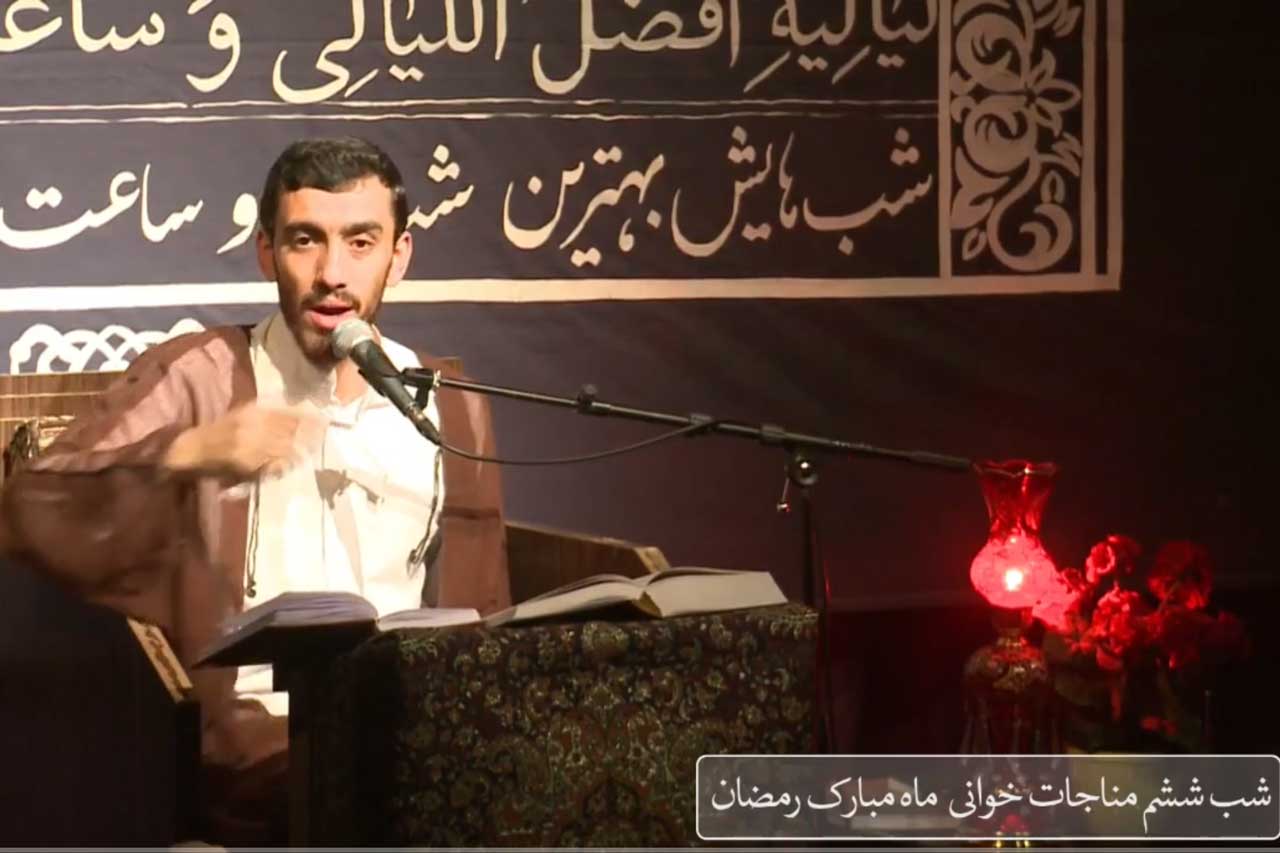 شب ششم مناجات در هیئت ثارالله زنجان با مداحی حاج مهدی رسولی
