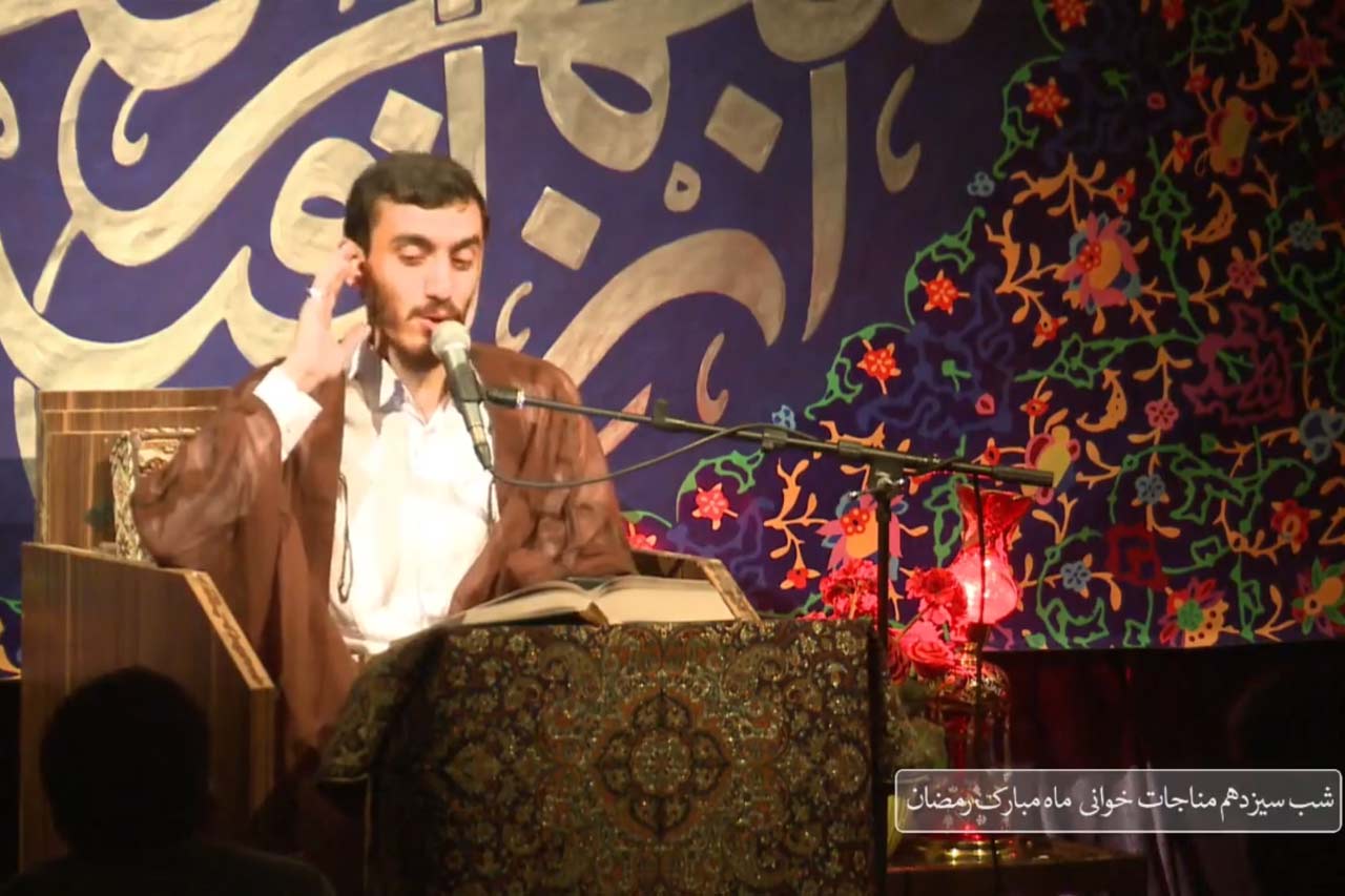 شب سیزدهم مناجات در هیئت ثارالله زنجان با مداحی حاج مهدی رسولی