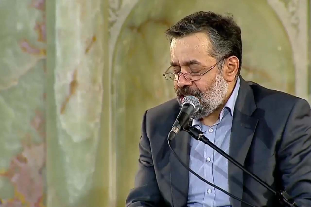 شب سیزدهم مناجات خوانی حاج محمود کریمی در حرم امام رضا علیه السلام