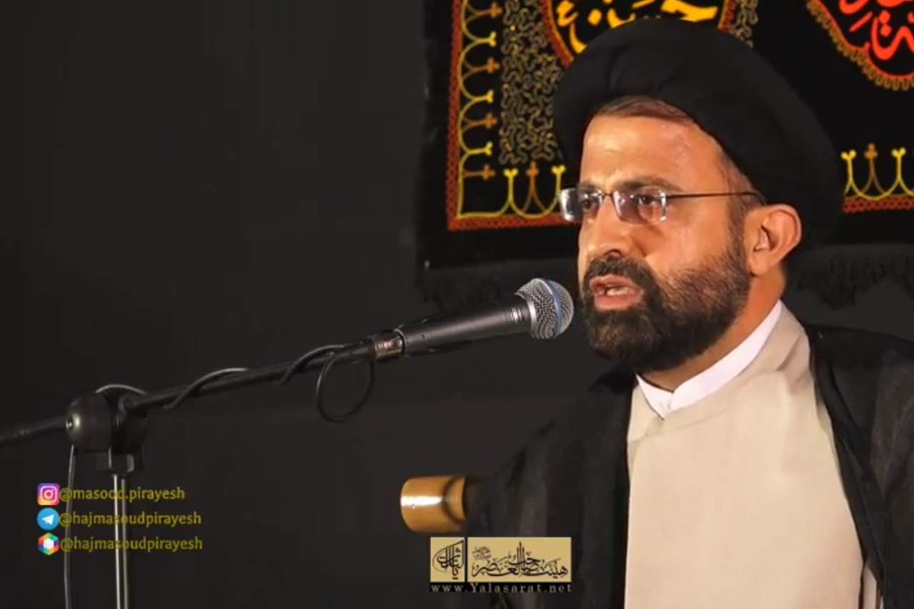 مناجات خوانی حاج مسعود پیرایش در هیئت صاحب العصر