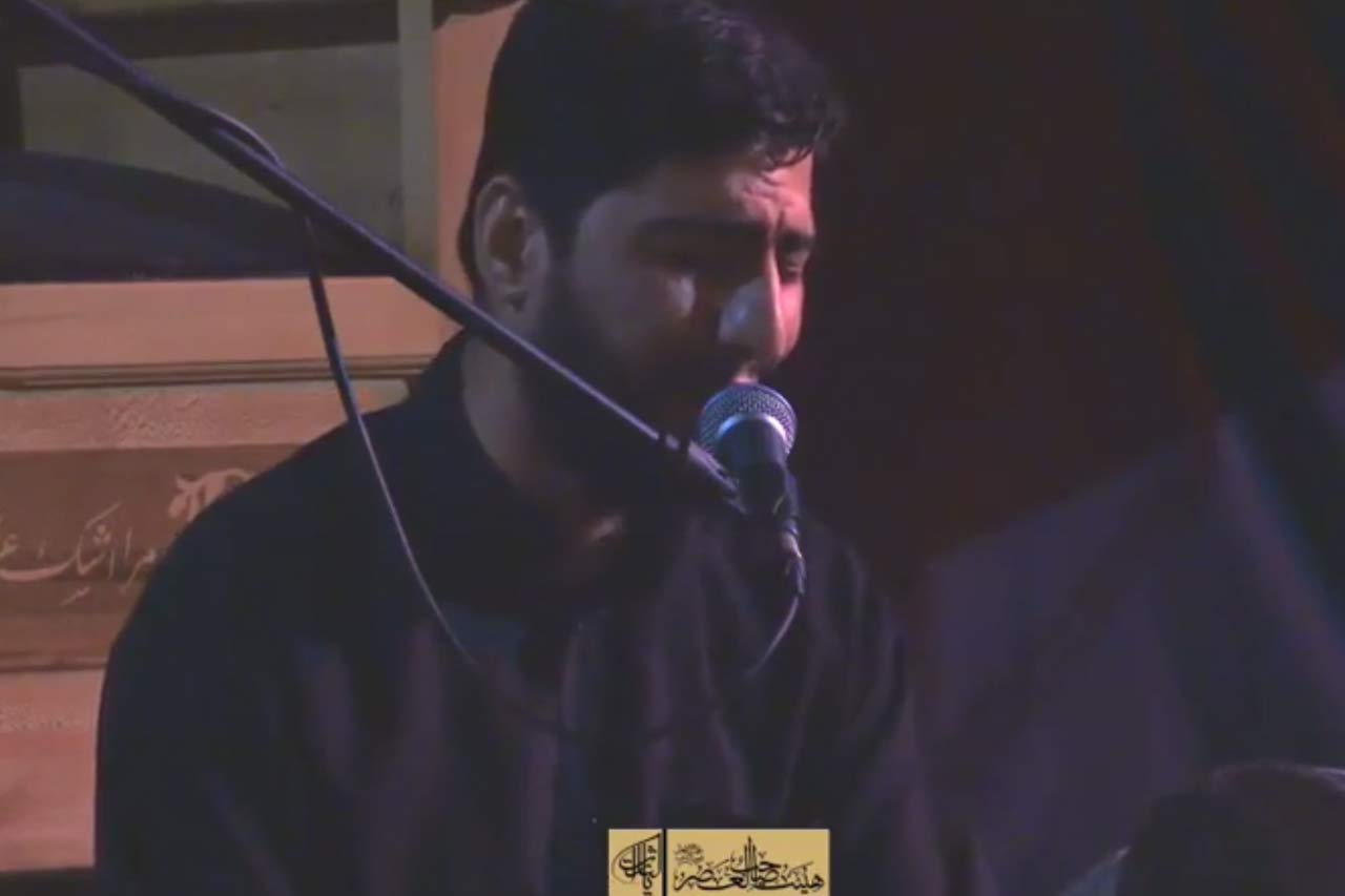 مناجات خوانی حاج مسعود پیرایش در هیئت صاحب العصر