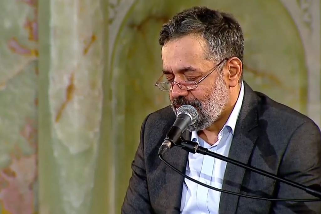 مناجات خوانی حاج محمود کریمی در حرم امام رضا علیه السلام